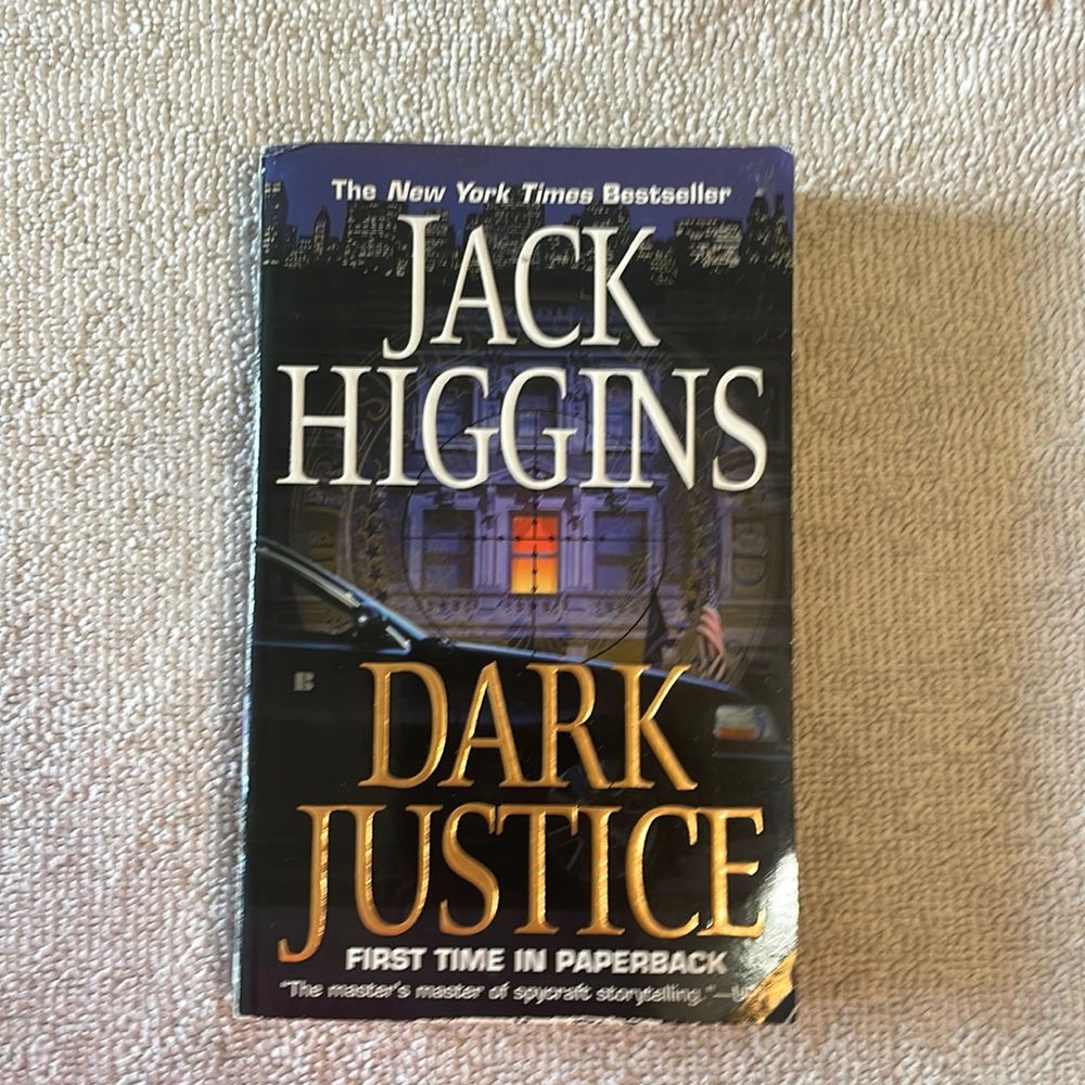 📚2/$6  Dark Justice #12 in the Sean Dillon Series